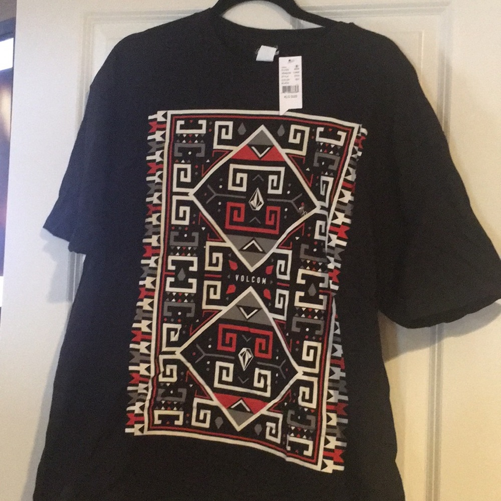 Men's Black novelty tee shirt -new